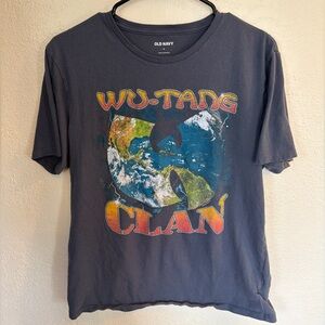 Old Navy Blue T-Shirt WuTang